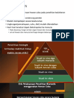 Penelitian Menggunakan Hewan Coba