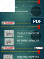 Reinforced Concrete Columns - Axial Loading and Bending