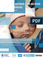 1. EPIDEMIOLOGY OF PRETERM AND LOW BIRTH WEIGHT INFANTS