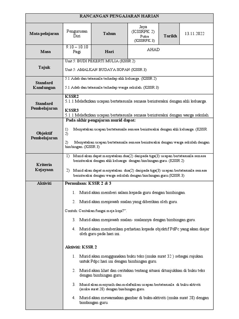 pengurusan-diri-lesson-plan-kssr-2-3-13-november-2022-pdf