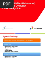 SAP Modul PM - 01 Maintenance Overview & SAP Navigation