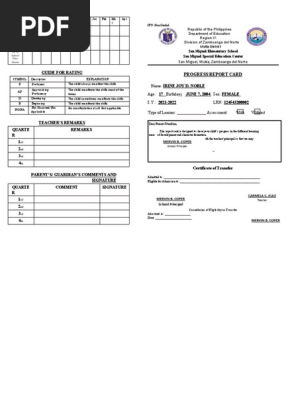 ReportCard-non-graded