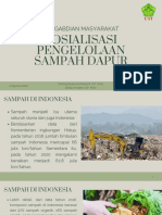 Sosialisasi Pengelolaan Sampah Dapur