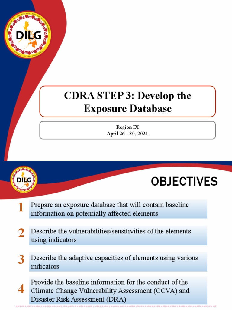 DILG CDRA Step3 | PDF | Hazards | Infrastructure