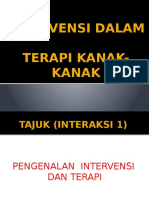 Konsep Dan Pengenalan Terapi Dalam Intervensi Kanak Kanak