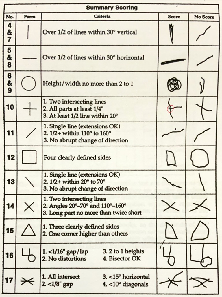 Beery VMI Raw Score | PDF