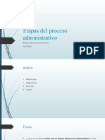 Etapas Del Proceso Administrativo