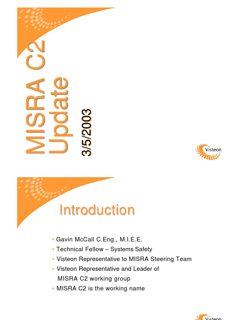 MISRA C2 Update Overview and Guidelines | PDF | C (Programming Language ...