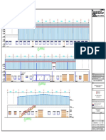 Building elevation and section details