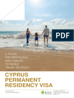 Cyprus Permanent Residency Visa: A Place For Individuals and Families To Reside Travel or Study