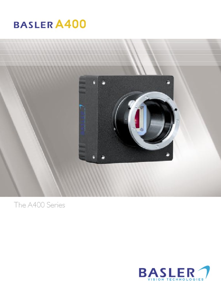 Basler Ace A400 Brochure en 2006 PDF Camera Frame Rate
