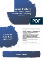 Market Failure: Public Goods, Externalities & More