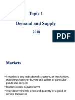 Demand and Supply 