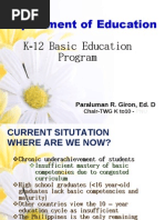Download K-12 Basic Education Program by Eliosa Elemento SN61259050 doc pdf