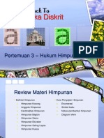 3 - Hukum Himpunan