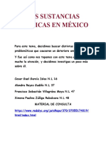 Las Sustancias Químicas en México