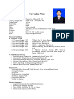 Curriculum Vitae: Data Pribadi