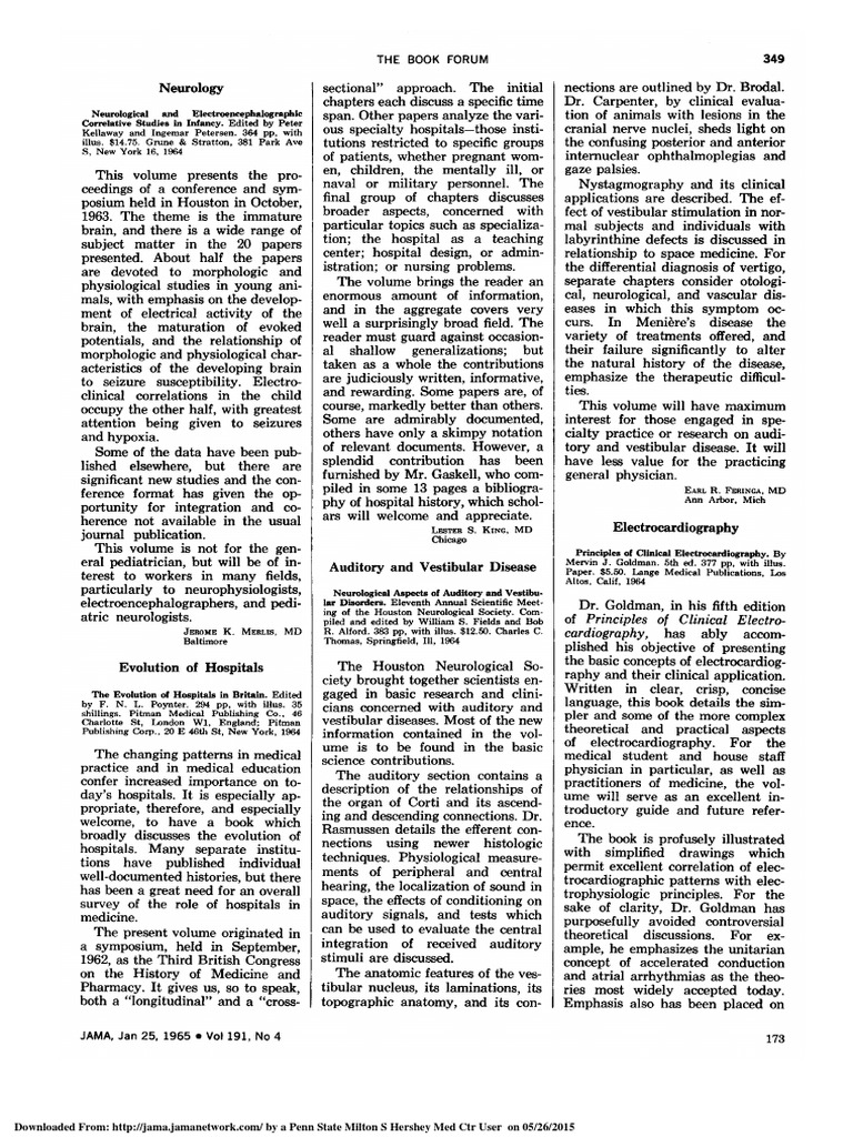 The Evolution of Hospital in Britain PDF Neurology Health Care