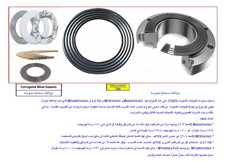 SEALS 3Corrugated metal Gaskets PDF