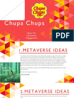 Metaverse and Hashtag Contests for Chupa Chups Engagement