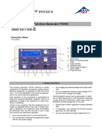 3B Scientific® Physics: Function Generator FG100