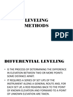 DIFFERENTIAL LEVELING METHODS GUIDE