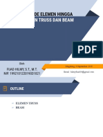 Pertemuan 5 - Kasus Truss Dan Beam