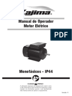 Motor Elétrico Monofásico-IP 44 Boas Praticas