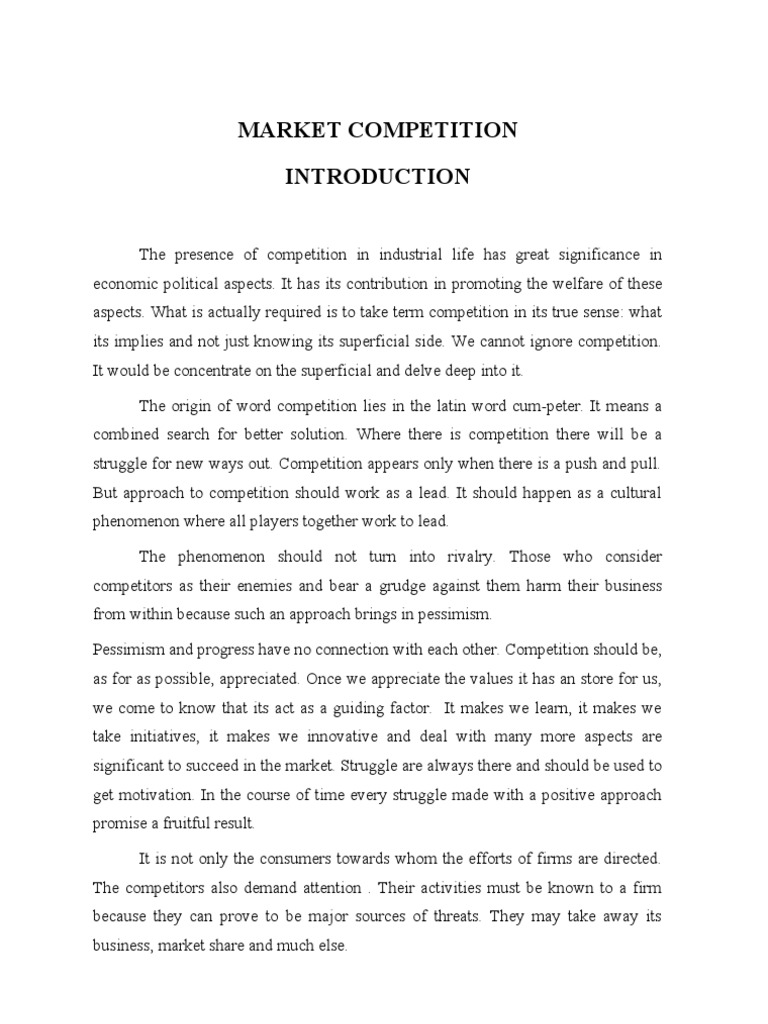 Market Competition Tata Indicom | PDF | Competition | Strategic Management