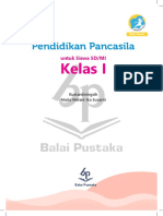 Pendidikan Pancasila Kelas 1 SD - Balai Pustaka