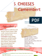 Types Cheeses Camembert