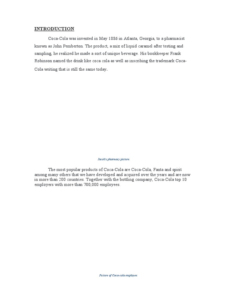 Coca-Cola SWOT | PDF | Coca Cola | Cola