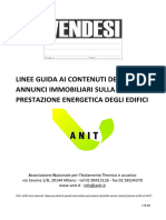 Linee Guida Ai Contenuti Degli Annunci Immobiliari Sulla Prestazione Energetica Degli Edifici