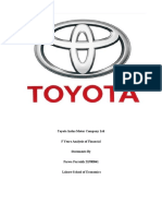 Toyota Indus Motor Company LTD, 20P00022, Khurram Abbas