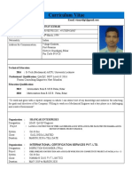 Bijay Pipeline CV