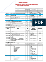 Jadwal Btcls Kelas A-B EMT 911 PPNI