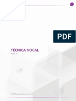 Técnica Vocal: Aula 3