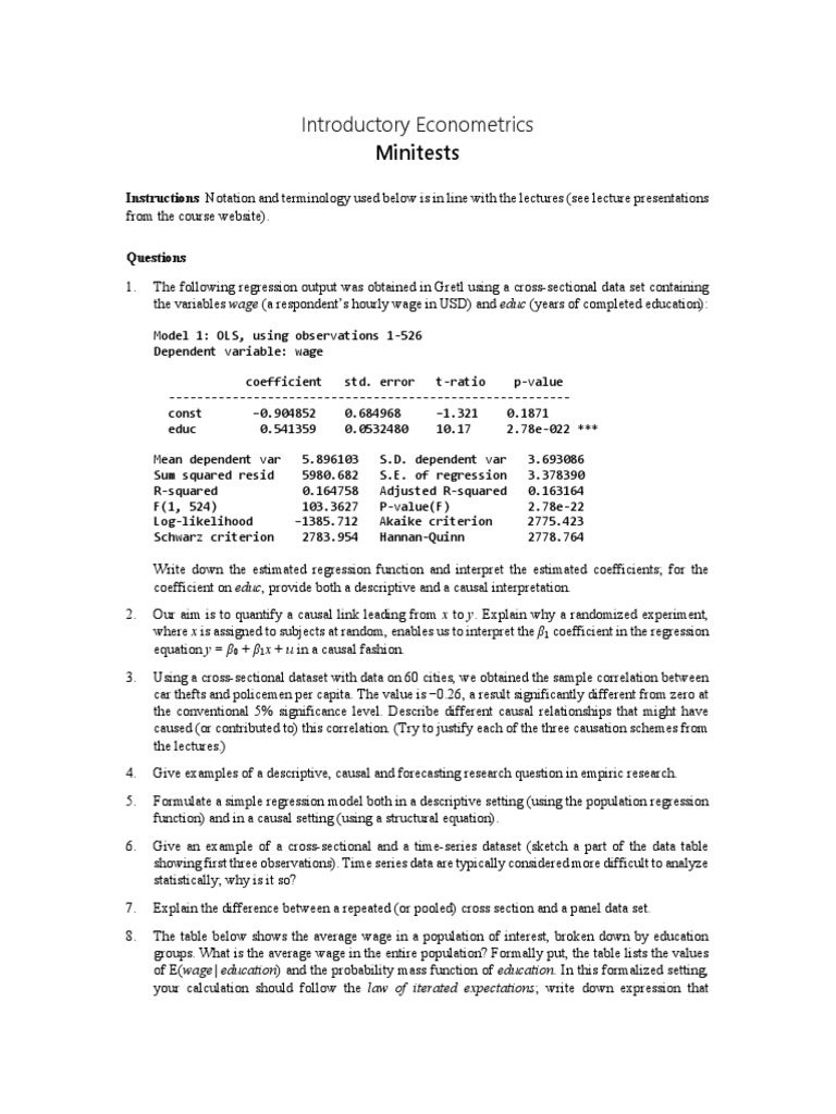 interpreting-regression-output-and-answering-econometrics-questions