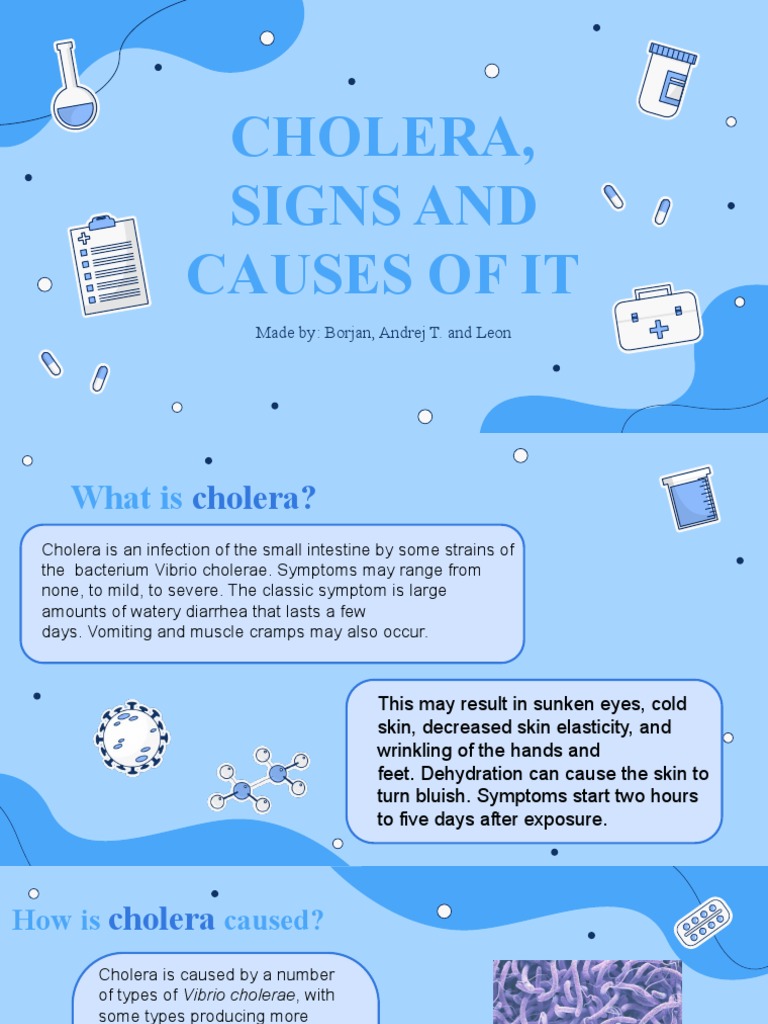 Cholera Presentation Download Free Pdf Cholera Clinical Medicine