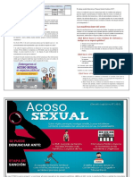 Ficha - Leyes e Instituciones Que Nos Ayudan A Combatir El Acoso Sexual
