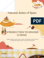 National Dishes of Spain: Paella and Gazpacho