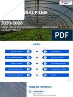 Sample Report - Global Agricultural Films Market 2020-2028 - Trifacta Data