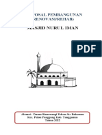 Proposal Masjid Nurul IMAN 2022