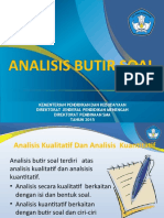 Analisis Butir Soal