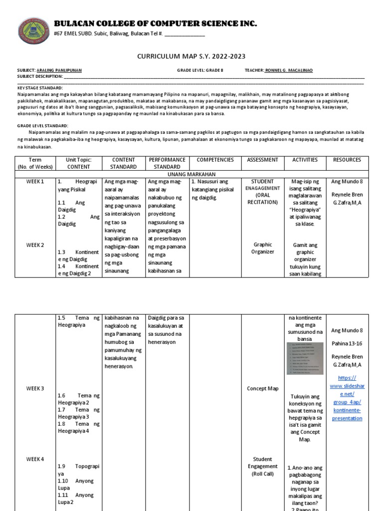 Cmap - Ap8 | PDF