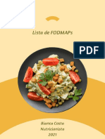 Lista Low Fodmap - Nutricionista Bianca Costa