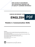 English Module 1