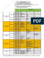 Jadwal Pas Ganjil - 2223