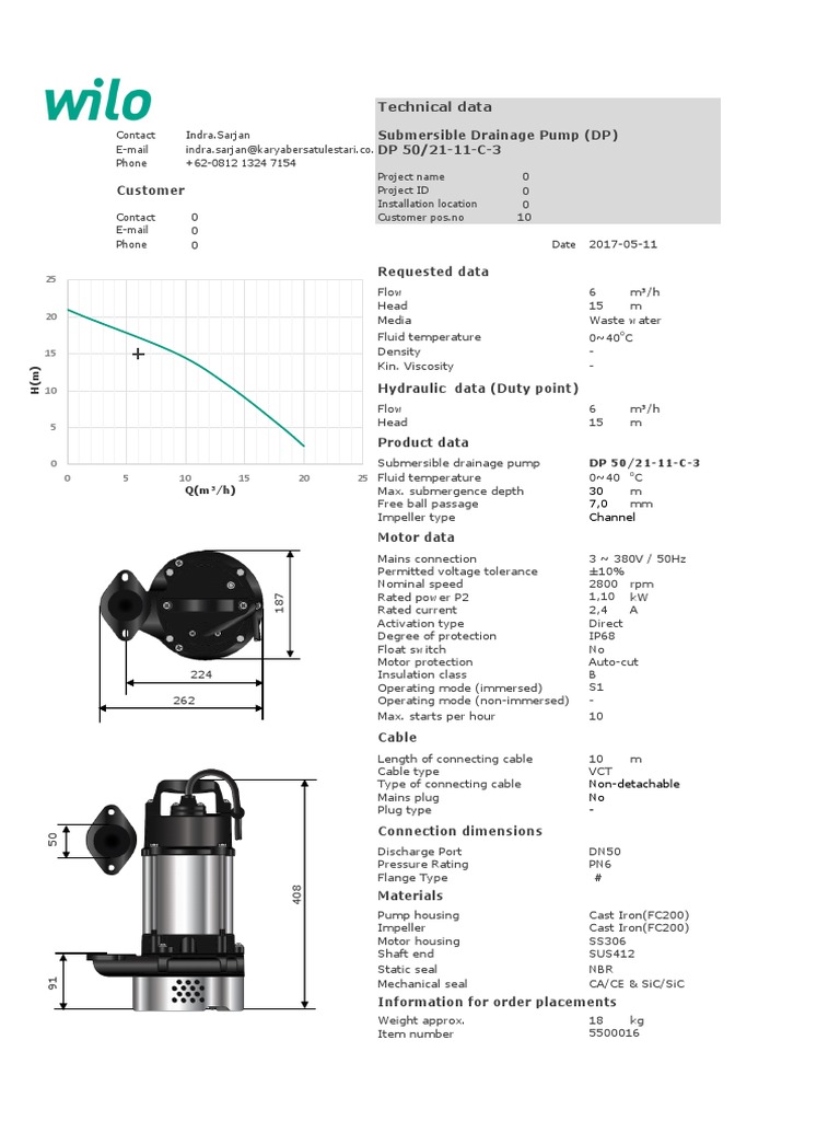 Pompa Bak Air Kimia Penetral busa-DP Datasheet 50Hz v1.6 | PDF | Pump ...