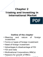 Trading and Investing in International Market